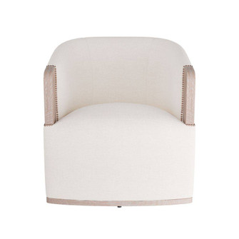 Reveal Lounge Chair in Bone Linen/Cerused Oak/Antique Brass Nailheads (314|GDFRU01)