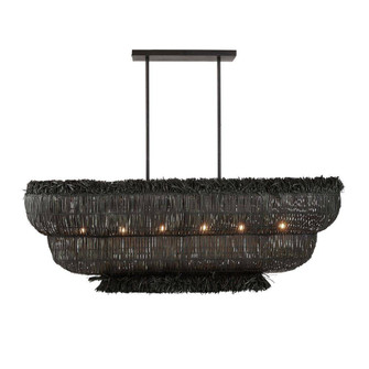 Yessika Chandelier in Dark Gray Stained (314|DRS03)