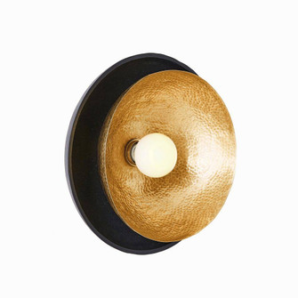 Amani Flush Mount in Blackened Iron (314|DFI04)