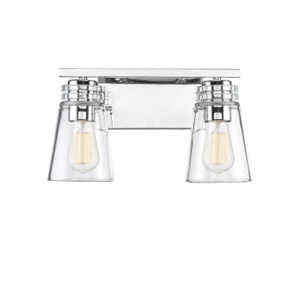 Brannon Two Light Bath Bar in Polished Nickel (51|8-2148-2-109)