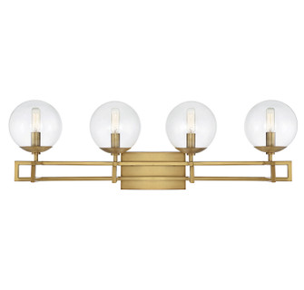 Crosby Four Light Bathroom Vanity in Warm Brass (51|8-1860-4-322)