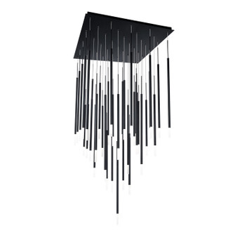 Viggo LED Chandelier in Black (34|PD-69441S-BK)