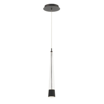 Quill LED Mini Pendant in Aged Brass (34|PD-59416-27-AB)