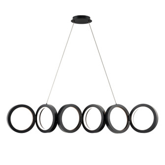 Cabot LED Linear Pendant in Black (34|PD-53448-30-BK)