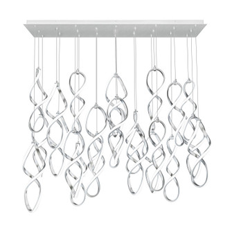 Interlace LED Chandelier in Chrome (34|PD-47823L-CH)