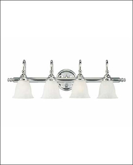 Brunswick Four Light Bath Bar in Chrome (51|8-1062-4-CH)