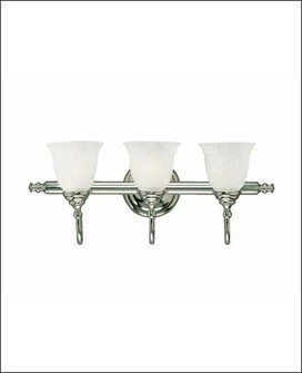 Brunswick Three Light Bath Bar in Chrome (51|8-1062-3-CH)