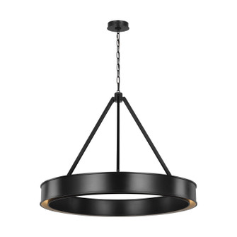 Leonard LED Chandelier in Aged Iron (454|LC1221AI-L1)