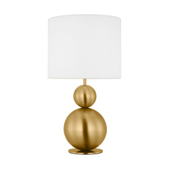 Suki One Light Table Lamp in Burnished Brass (454|KST1221BBS1)