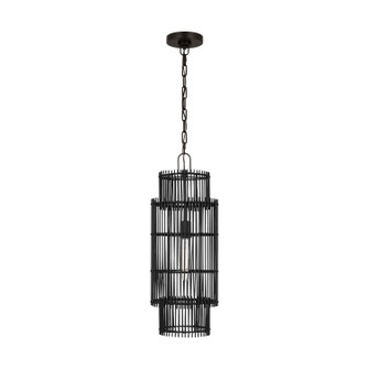 Elio One Light Pendant in Aged Iron (454|EP1411AI)