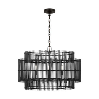 Elio Four Light Pendant in Aged Iron (454|EP1404AI)