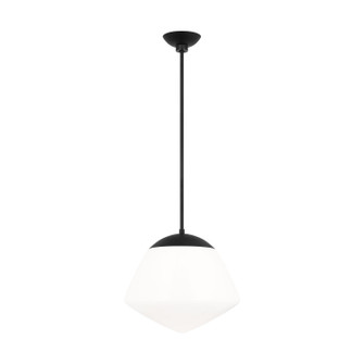 Milne One Light Pendant in Midnight Black (454|EP1361MBK)