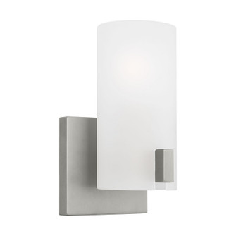 Rhode One Light Vanity in Brushed Steel (454|DJV1101BS)