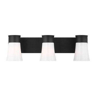 Roy Three Light Vanity in Midnight Black (454|DJV1083MBK)