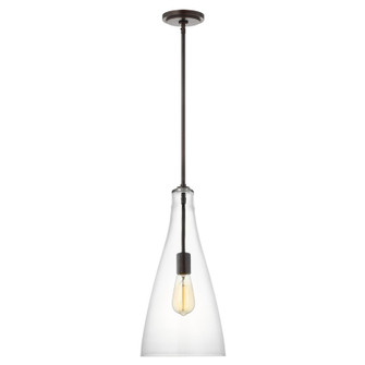 Arilda One Light Pendant in Midnight Black (454|6537001-112)