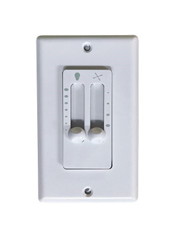 Fan Wall Control in White (110|WC-7)