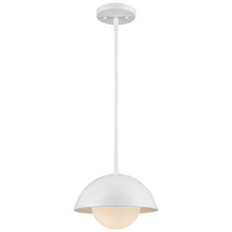 One Light Pendant in White (110|PND-2239 WH)