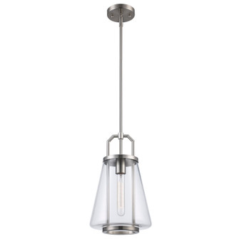 One Light Pendant in Brushed Nickel (110|PND-2232 BN)