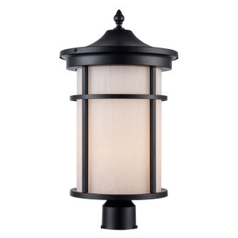 One Light Post Lantern in Black (110|40384 BK-FR)