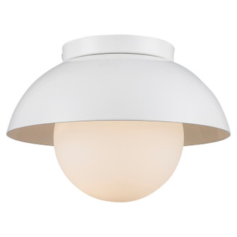 One Light Flush Mount in White (110|16220 WH)