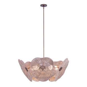 Poppy Five Light Pendant in Pearlized Antique Brass (33|522555PAB)