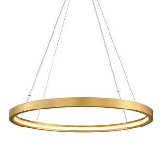 Jasmine LED Chandelier in Gold Leaf (68|284-43-GL)