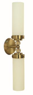 Emily Two Light Bath Sconce in Brushed Brass (8|5882 BR)