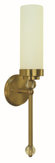 Emily One Light Bath Sconce in Brushed Brass (8|5881 BR)