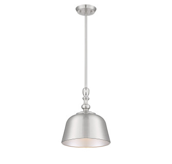 Berg One Light Pendant in Satin Nickel (51|7-3751-1-SN)