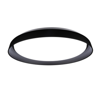 Hampton LED Flush Mount in Black (347|FM43121-BK-5CCT)