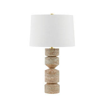 Galeville One Light Table Lamp in Aged Brass (70|L4730-AGB)