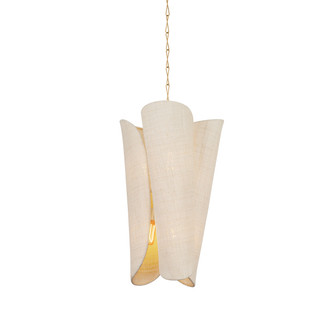 Springhill Six Light Pendant in Gold Leaf (70|1456-GL)
