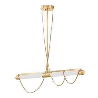 Lariat LED Linear in Vintage Brass (68|463-02-VB)