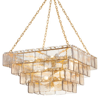 Regal 17 Light Chandelier in Vintage Gold Leaf (68|449-35-VGL)