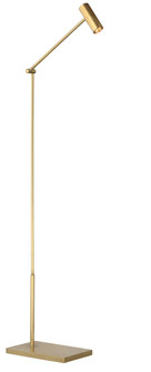 Ponte LED Floor Lamp in Hand Rubbed Antique Brass (182|SLFL57230HAB)