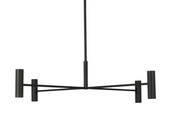 Ponte LED Chandelier in Nightshade Black (182|SLCH57030B)