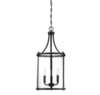 Penrose Three Light Foyer Pendant in Black (51|7-1040-3-BK)