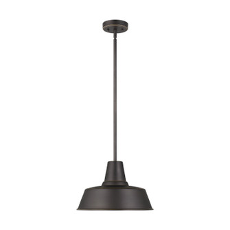 Barn Light One Light Outdoor Pendant in Antique Bronze (454|6237401-71)