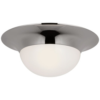 Cluny LED Flush Mount in Polished Nickel (268|PCD 4001PN-WG)