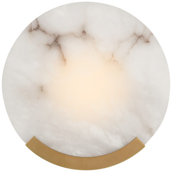 Melange LED Wall Sconce in Antique-Burnished Brass (268|KW 2020AB-ALB)