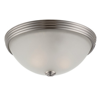 Flush Mount Two Light Flush Mount in Satin Nickel (51|6-780-11-SN)