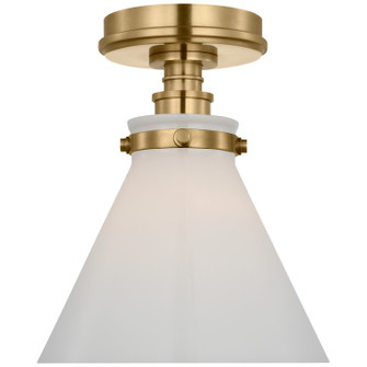 Parkington LED Flush Mount in Antique-Burnished Brass (268|CHC 4525AB-WG)