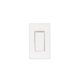 On/Off Switch With Screwless Plate And Box in White (40|EFSSPW1)
