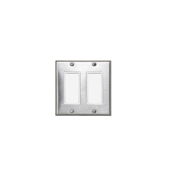 2 SINGLE, ON/OFF SWITCH, SS in Stainless Steel (40|EFSSPS2)