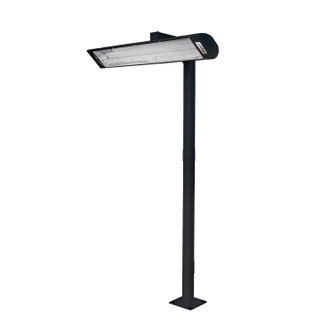 Pole Mount With Single Crossbar in Black (40|EF6108PMB)