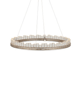 One Light Chandelier in Contemporary Silver Leaf/Contemporary Silver/Clear (142|9000-1220)