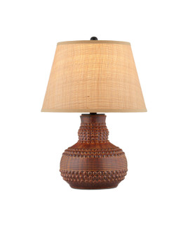 Atamo One Light Table Lamp in Dark Brown (142|6000-0942)