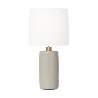 Shanghai One Light Table Lamp in White Crackle (454|BT1101WHC1)