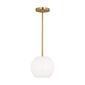 Rory One Light Mini Pendant in Satin Brass (1|GLP1011EN3/SB)