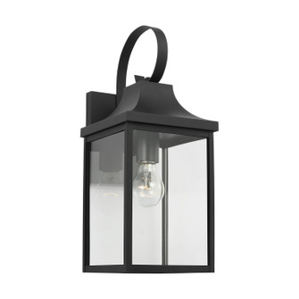 Saybrook One Light Lantern in Textured Black (1|GLO1021EN3/TXB)